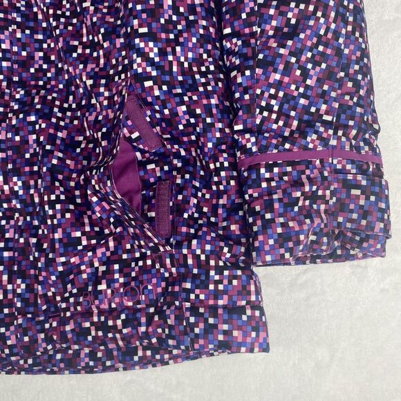 Burton Jacket Girls Medium Purple winter Snowboard Ski Full Zip Hooded Outdoors - Picture 4 of 11